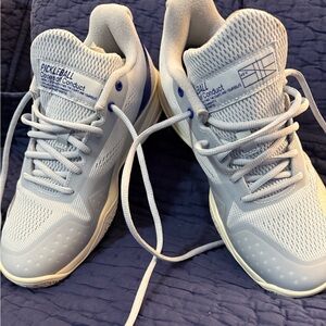 adidas Light Blue Pickleball Sneakers